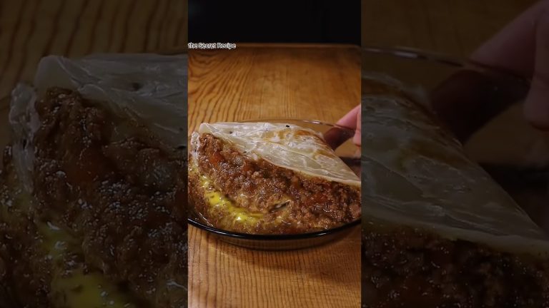 “Cheese Beef Patties with Rich Sauce | Delicious Beef Cheese Patties Recipe” #shorts