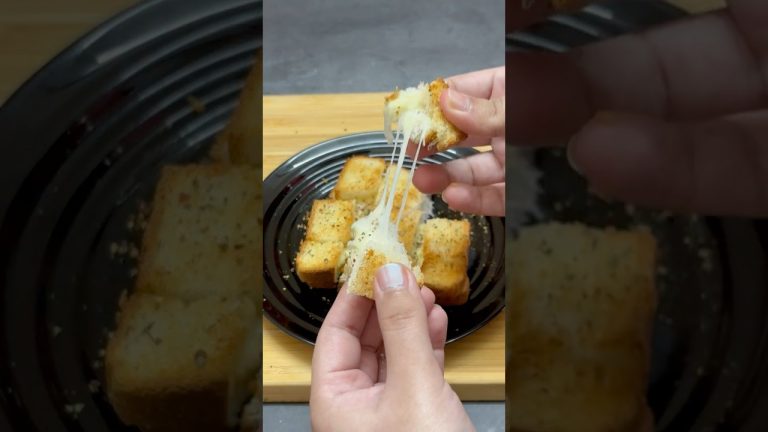 Garlic Bread Cheesy bites | Easy snack