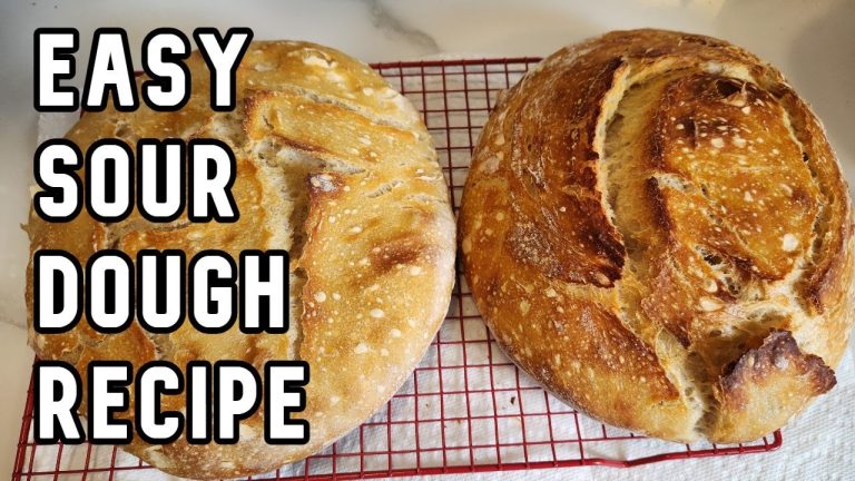 Easy sourdough bread recipe for beginners