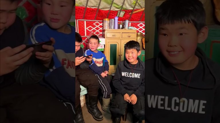 新年要來了，親戚們來我們家作客 #MUKBANG #Mongolia #野營 #烹飪