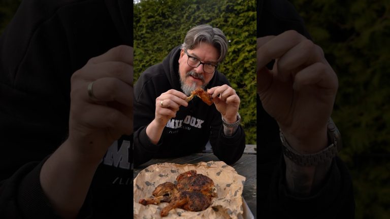 3 Zutaten für das saftigste Hähnchen! 🔥”#Grillen #BBQ #Foodporn #Hähnchen #Grillrezept