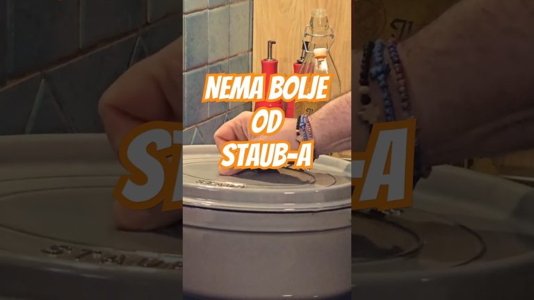 STAUB poklopac pravi razliku #food #kuhinja #cooking #recipe #foodlover #meat