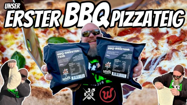 Erster 030 BBQ Pizzateig @WaldisPizzaKanal  für Zuhause – 030 BBQ