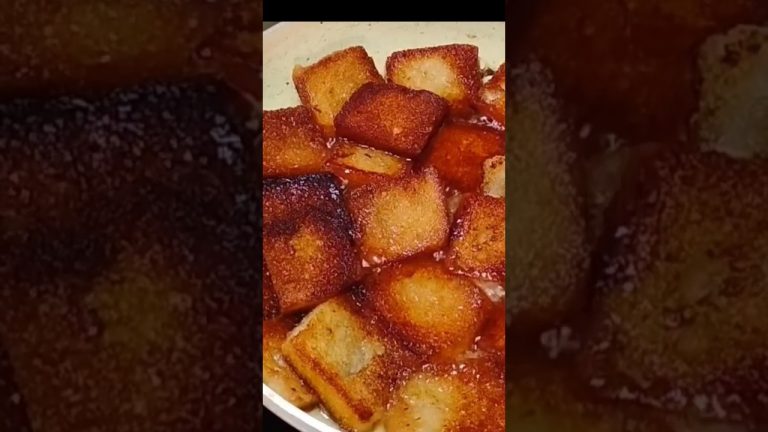 Quick & Tasty Bread Halwa recipe yummy 😋#short#shortvideo#easysweetrecipe#ytshorts#food#foodblogger