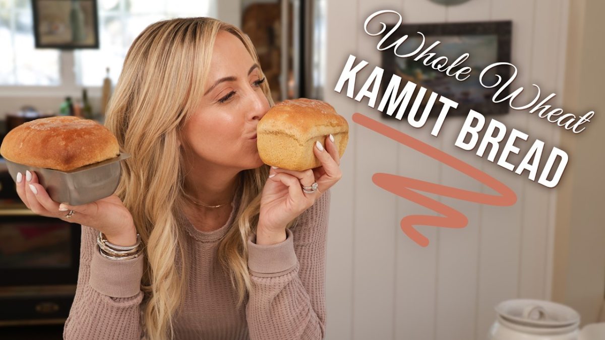 I Don’t Buy Bread Anymore! Homemade Recipe for SOFT Whole Wheat Kamut Bread | Home Ground 🌾