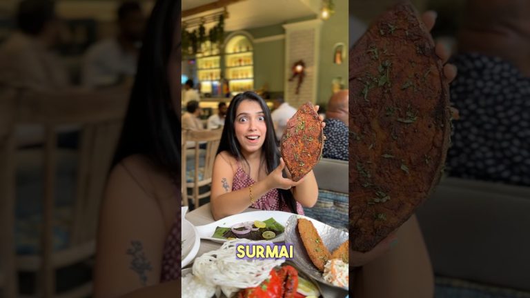 Maharashtra’s Authentic Food with a Unique Twist & Mothe Maase🤤#seafood #crabs #surmai #bombilfry