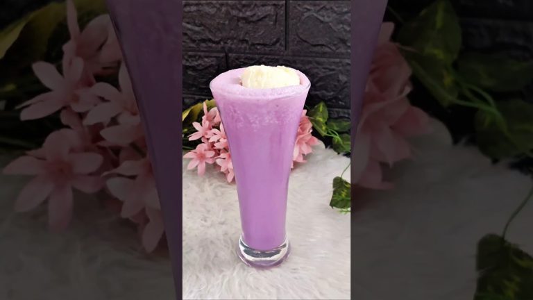 Summer Drinks ep6–Viral Magic Milkshake👌😍|Purple Milkshake|Pomegranate Milkshake #shorts#milkshake