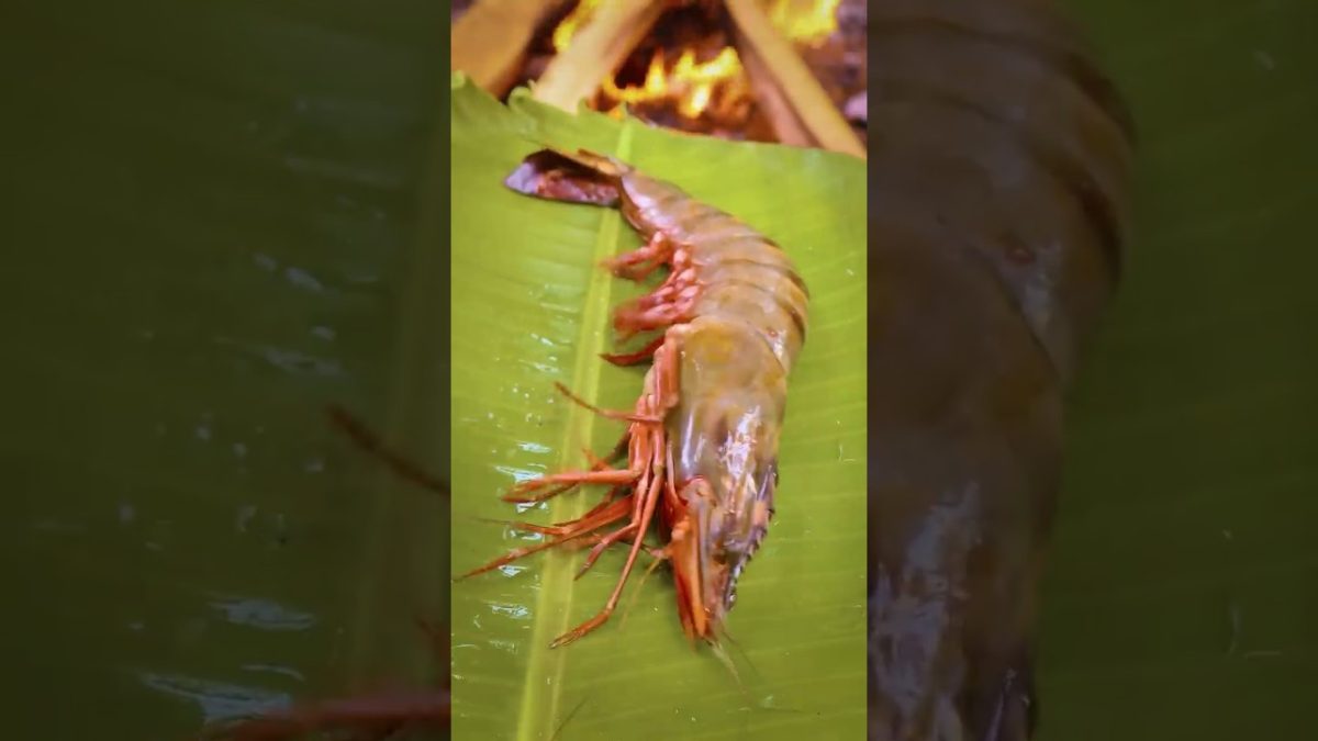 Grilled Prawns with Garlic Butter batter recipe #viralvideo #squidgame #viralshort