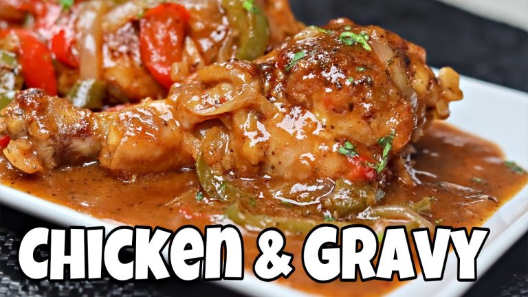 My Secret Recipe For Smothered Chicken and Gravy | Must Try Comfort Food