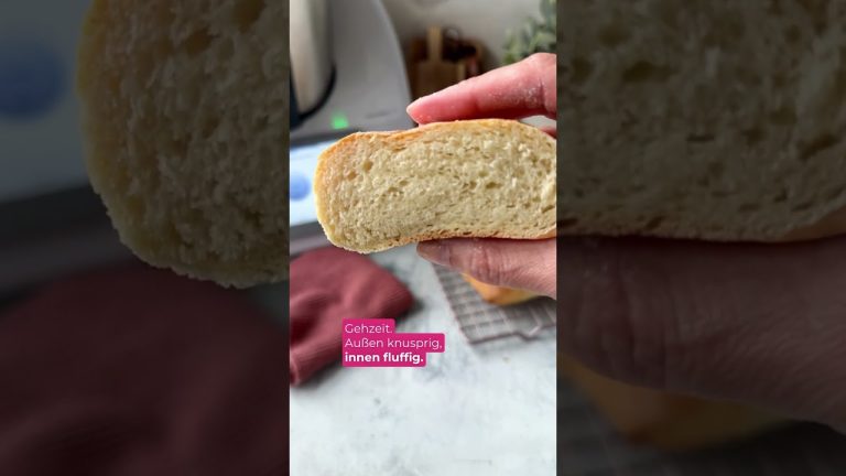 🥖 Das schnellste Baguette: Frisch wie vom Bäcker! | Thermomix® Rezept