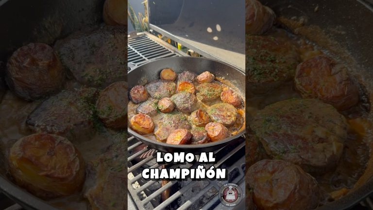 LOMO AL CHAMPIÑÓN 🍄 #recetas #cocina #argentina