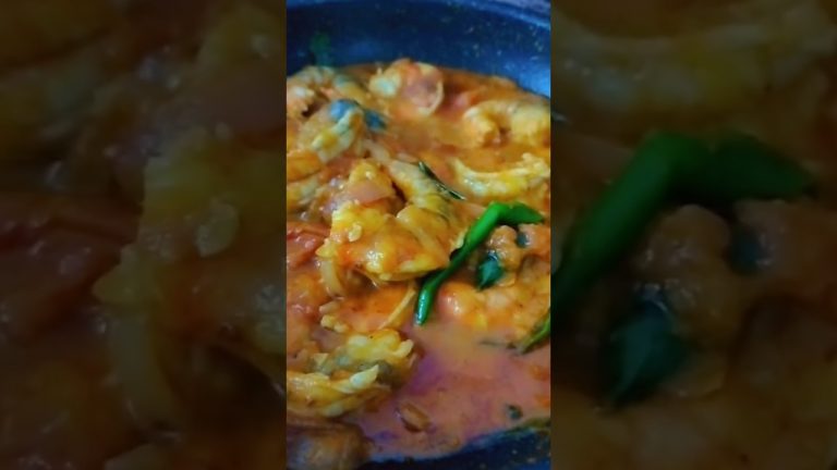 இறால் கிரேவி #seafoodboil #healthylifestyle #homemade #singaporelifestyle #seafoodrecipes