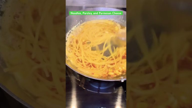 Perfect Garlic Parmesan Butter Noodles