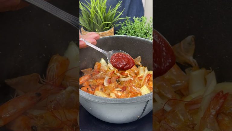 Caldo básico de marisco