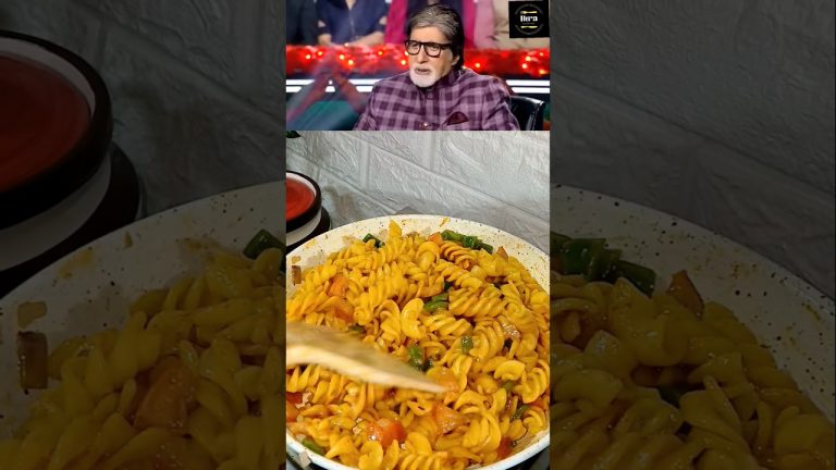 Amitabh Bachchan Favourite Pasta Recipe #amitabhbachchan #celebrity #trend #shorts