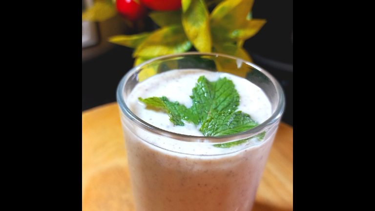 Oats Smoothie Quick & easy to make 😋// morning weightloss diet#healthybreakefast #cooking