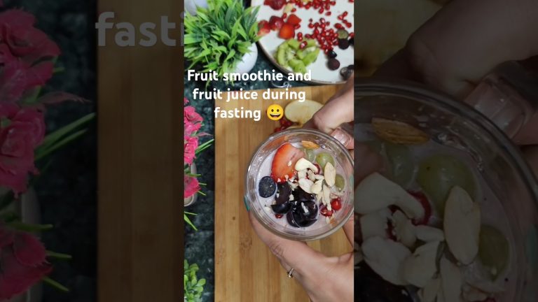 To get instant energy during fasting try it#vrat#food #recipe #smoothie #shorts #health