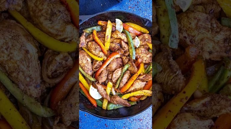 Restaurant-Quality CHICKEN FAJITAS