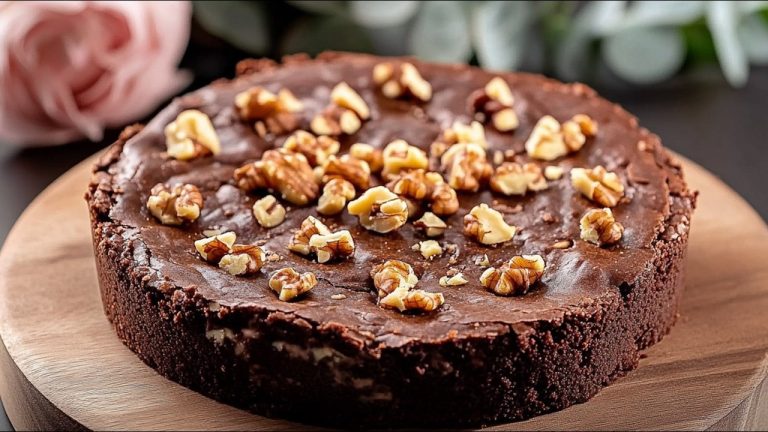 Chocolate Brownie No Flour! No Sugar! No Starch! Healthy Dessert Recipe