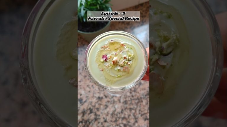 Navratri Special Avocado Smoothie | Healthy Fasting Recipe | #shorts