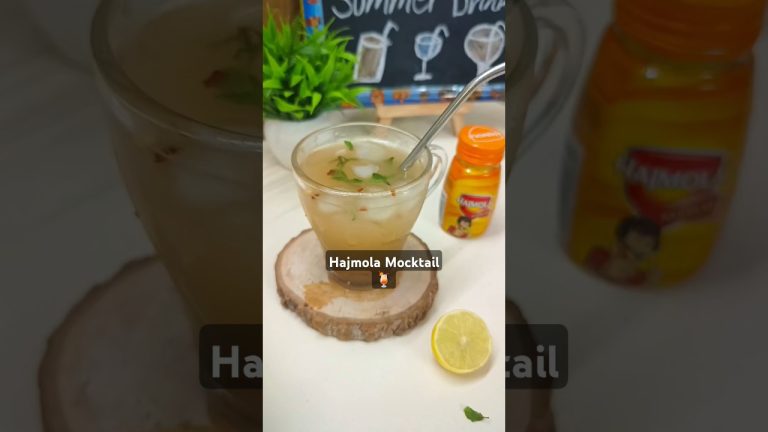 ye wala mocktail try Kiya?? #foodforfoodies #foodie #mocktail #drink #refreshing #hajmola #yum #try