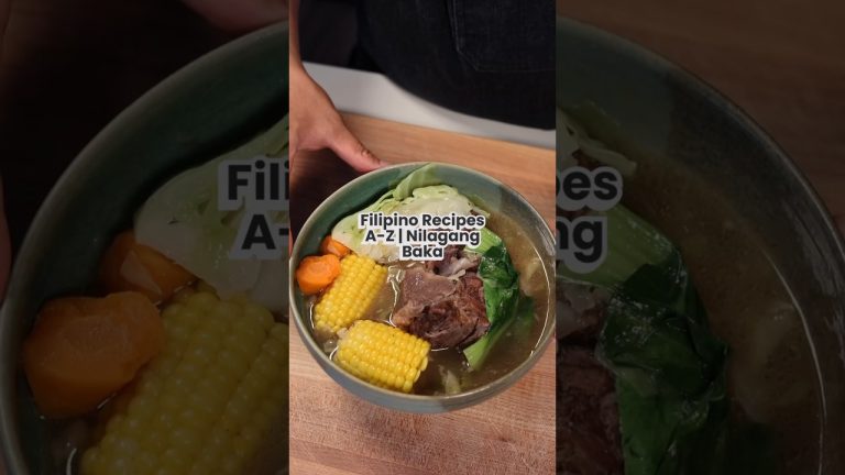 Nilagang Baka (Filipino Beef Soup) | Filipino Recipes A-Z 🇵🇭