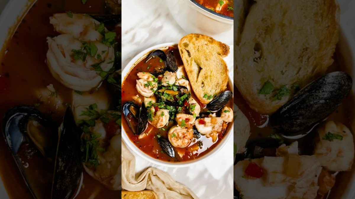 Cioppino #recipe #cookingchannel #italianfood #healthyfood #seafood #cioppino #seafoodstew #food ￼