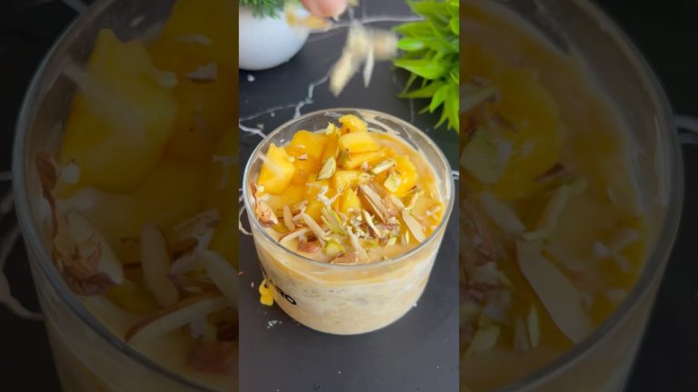 Don't miss making this Guilt free Mango Dessert of your dreams!!🥭 ​⁠#healthy @iAparnaRathore