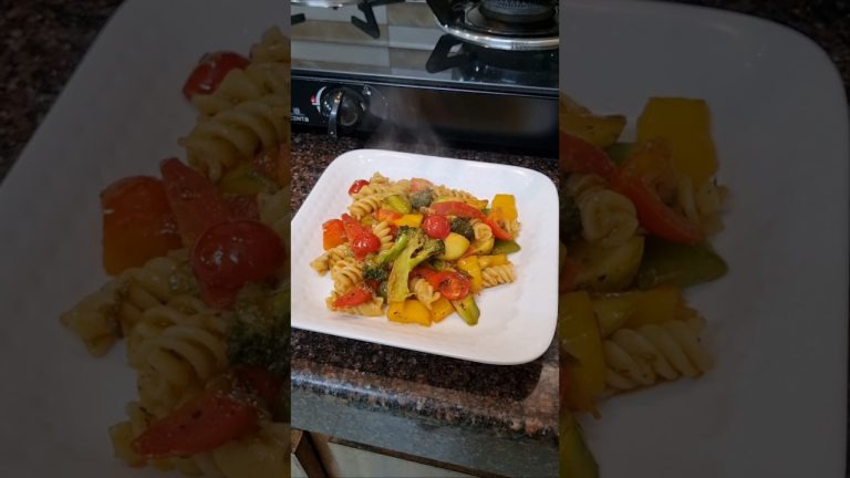 Easy tasty pasta#vegetable stir fry#Fusilli#ytshorts #youtubeshorts #shorts  #food #recipe#cooking