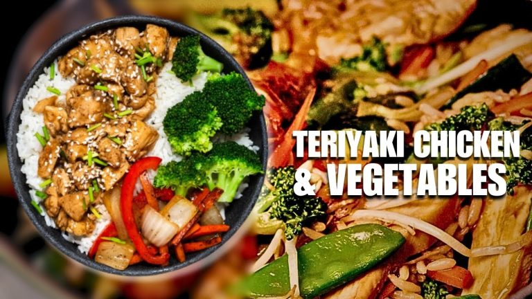 Easy Teriyaki Chicken & Vegetables Recipe You Must Try