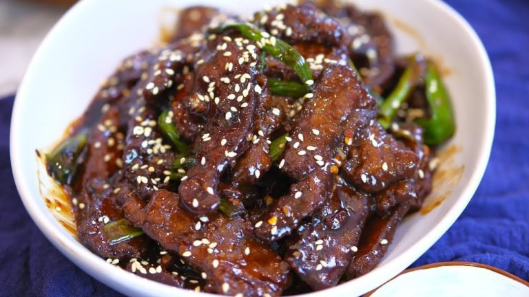BETTER THAN PF Chang's – Mongolian Beef Recipe