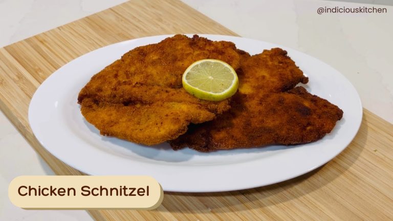 Chicken Schnitzel | Crispy and Tender Chicken Schnitzel Recipe | How to Make Chicken Schnitzel