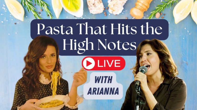 LIVE: 🎭✨ Cook Pasta Puttanesca with Chef Edvina & Italian Star Arianna Bergamaschi ✨🎭