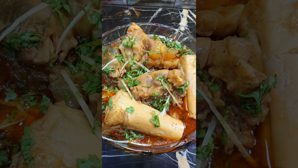 Beef Paya Recipe #beefpaya #beeftrotters #payarecipe #food #shorts