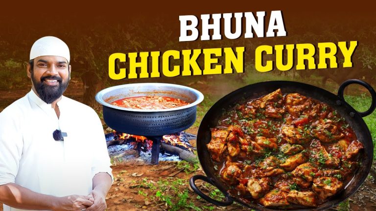 Chicken Bhuna Masala Recipe | Bhuna Chicken | Easy Chicken Recipes | Nawab's Kitchen Official