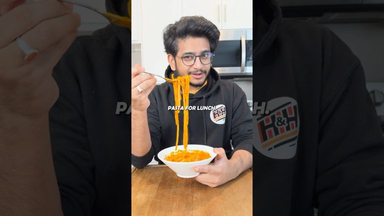 The Best Red Sauce Pasta for Lunch!