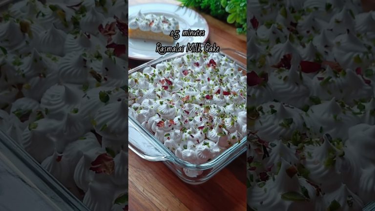 15 Minutes Rasmalai Milk Cake Recipe 😋🤤😍 #shorts #recipe