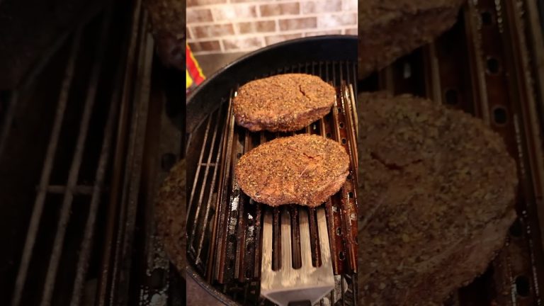 juicy ribeye steak on the grill #ribeye #grilling #steak