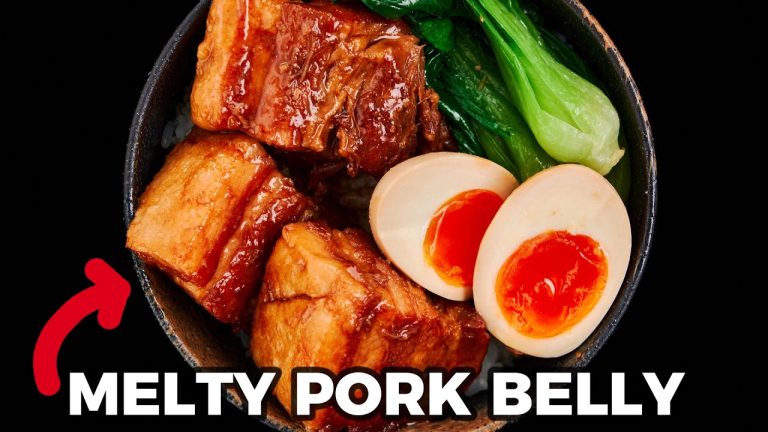 Pork Kakuni Recipe (Japanese Braised Pork Belly)