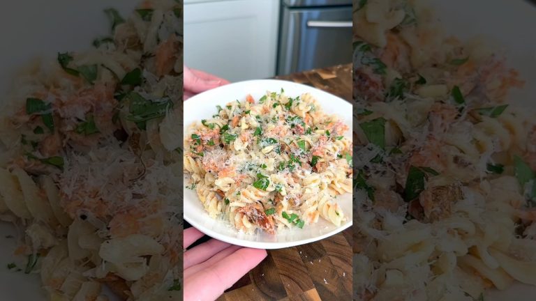 The salmon pasta you didn’t know you needed