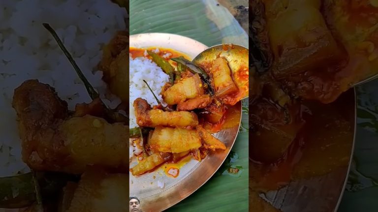 Green chilly Pork Curry #porkchilly #cooking #recipe #pork