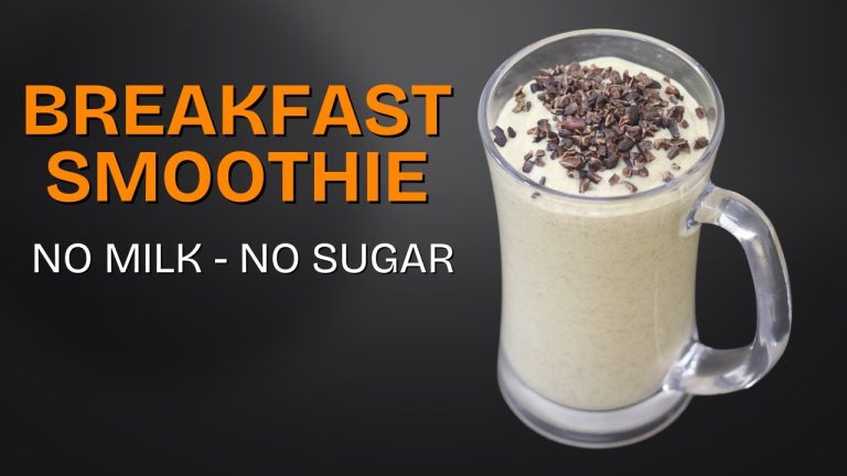 Breakfast Smoothie Recipe – Healthy Jowar Smoothie | Skinny Recipes