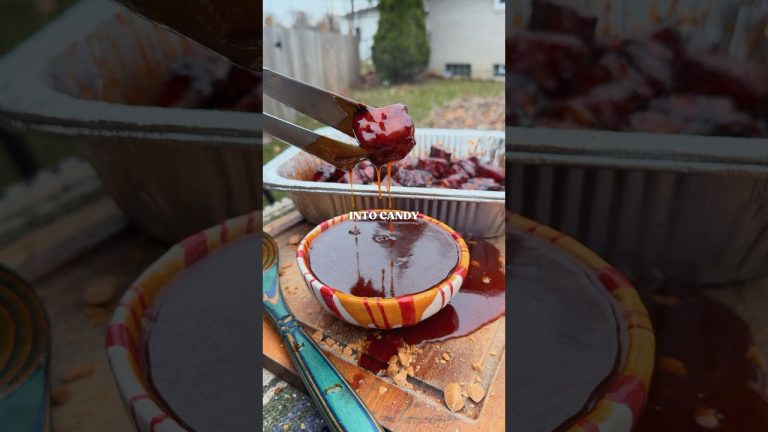 This BBQ sauce is literally candy 🍖 🍭