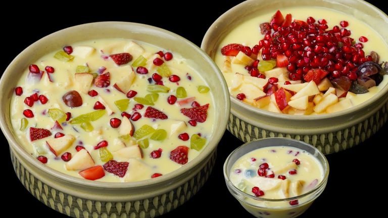 🌙 Ramadan Special FRUIT CUSTARD Recipe – Super Creamy Easy Summer Dessert 25