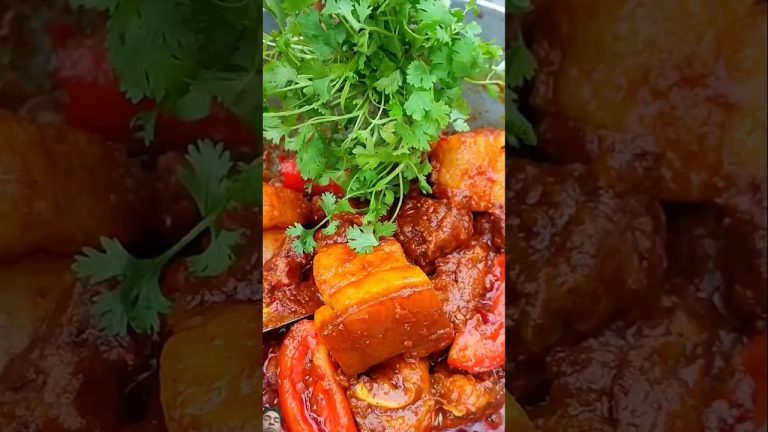 Wow Tasty Pork Curry 😋 #recipe #cooking #pork