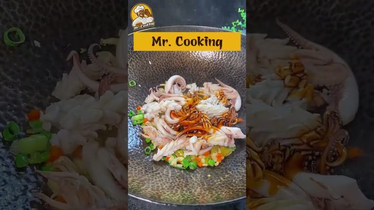 How to Cook Fried Squid With Onion at Home – Mr. Cooking