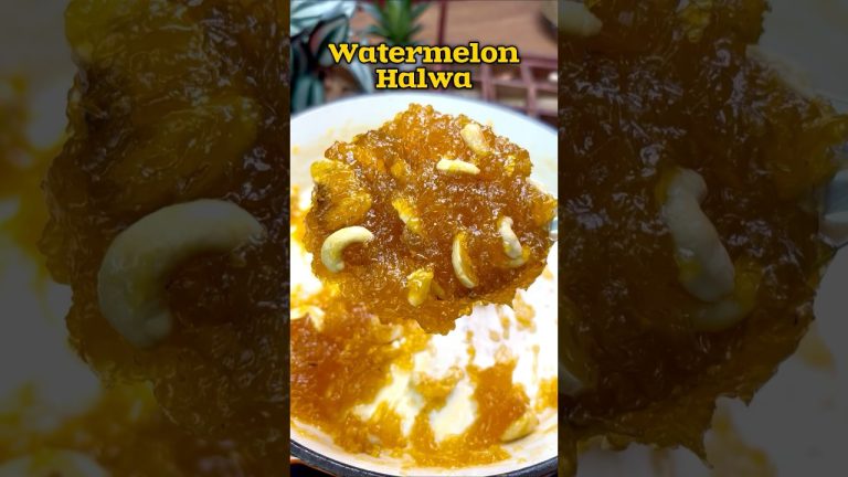 தர்பூசணி ஹல்வா 😋👌| WaterMelon Halwa recipe😋👌#shorts #halwa #watermelon