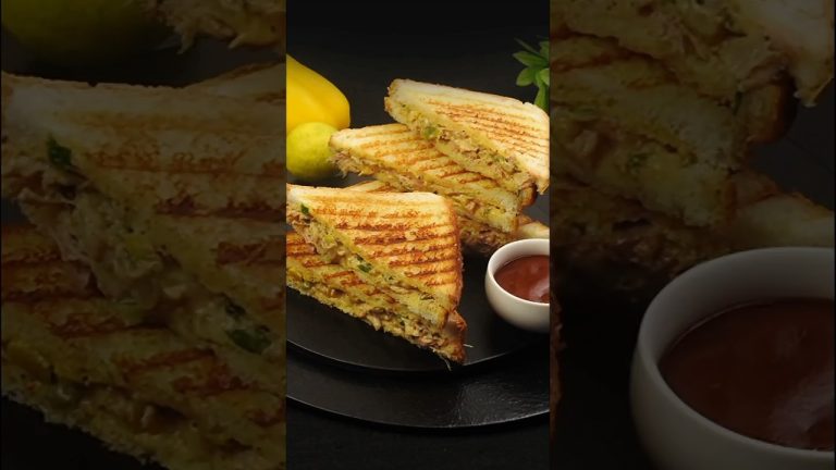 Grilled Chicken Sandwich Recipe | Easy Sandwich Recipe | Chicken Sandwich Recipe | Easy Bread Recipe