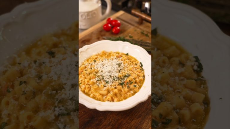 Creamy Beans ONE POT PASTA #cooking #italiancuisine #recipe #italianfood #thepastaqueen