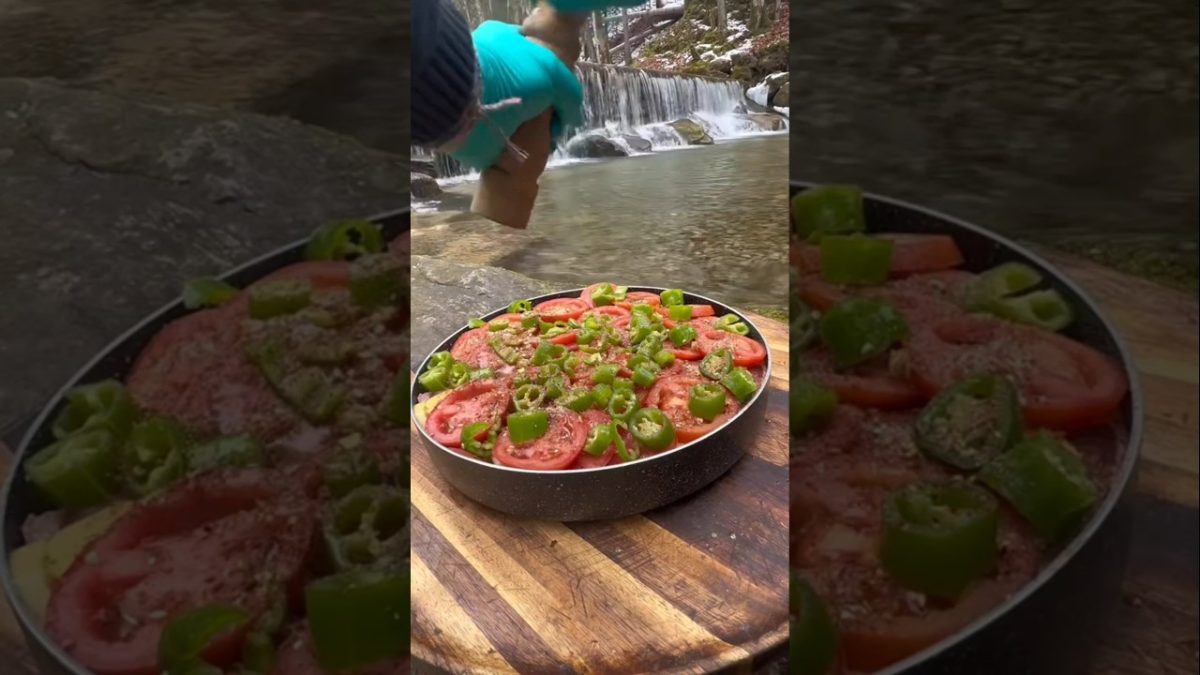 Beef roast with vegetables on the fire🥩🔥 #food #recipe #cooking #asmr #4k #hd #survival #fire #like